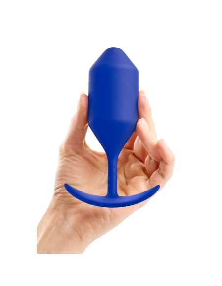 Plug Anal B-Vibe 4 Bleu Blue marine