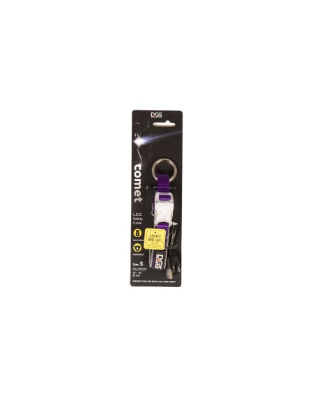 Collier pour Chien Dog Gone Smart Violet 20 Lumière