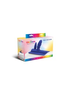 Masturbateur The Cowgirl Unicorn Attachment Two-Nicorn Bleu Ø 3,6 cm