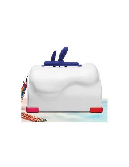 Masturbateur The Cowgirl Unicorn Attachment Two-Nicorn Bleu Ø 3,6 cm