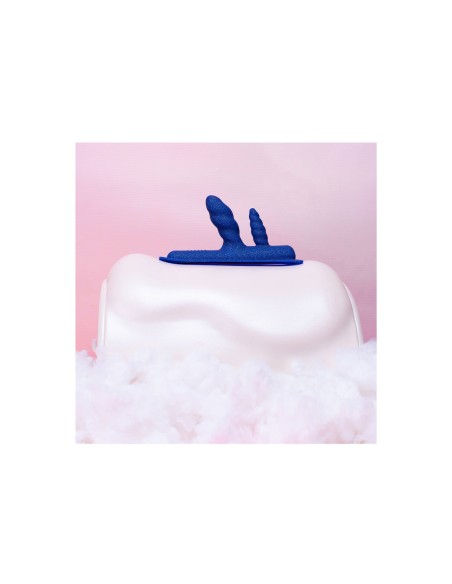 Masturbateur The Cowgirl Unicorn Attachment Two-Nicorn Bleu Ø 3,6 cm