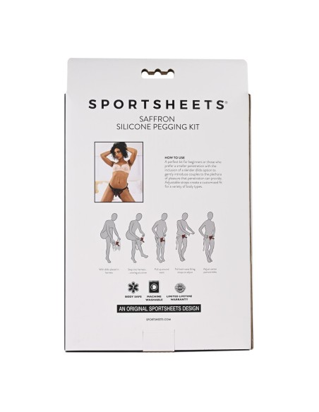 Harnais New Comers Sportsheets Saffron Monte Rouge