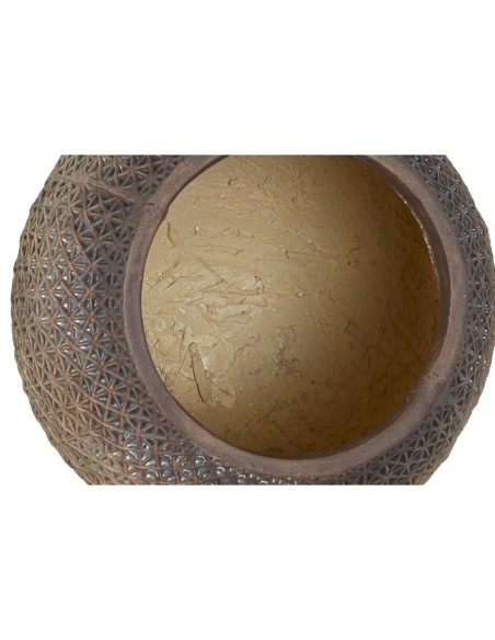 Cache-pot Home ESPRIT Marron Magnésium 37 x 37 x 43 cm