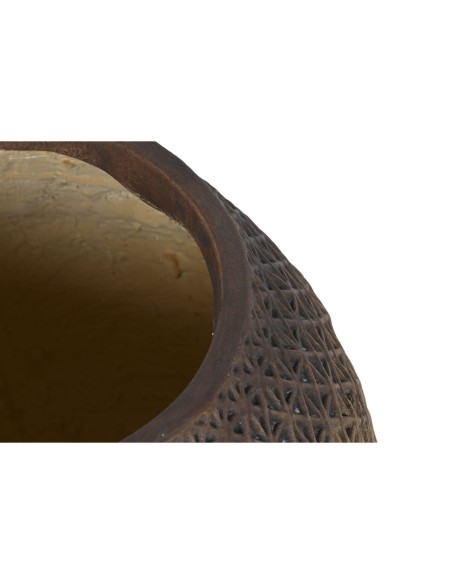 Cache-pot Home ESPRIT Marron Magnésium 37 x 37 x 43 cm