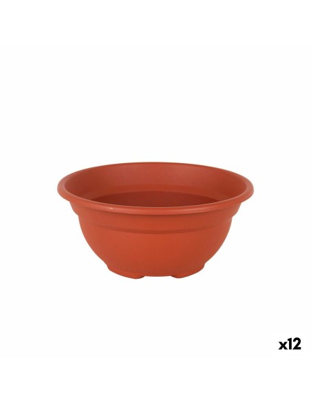 Pot Dem Greentime Ronde Bol Marron ø 20 x 9 cm (12 Unités)