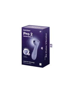 Aspirateur à clitoris Satisfyer Pro 2 Generation 3 Violet