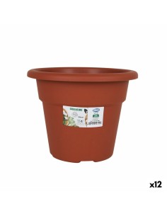 Pot Dem Greentime Ronde Marron ø 20 x 15,75 cm (12 Unités)