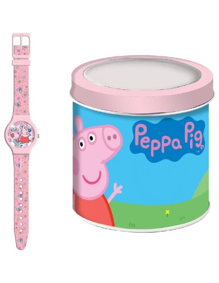 Montre Enfant Peppa Pig PEPPA PIG - TIN BOX Ø 33 mm