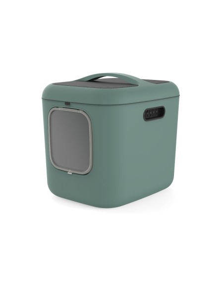 Bac à litière pour chats Rotho My Pet Biala XL Vert Plastique recyclé