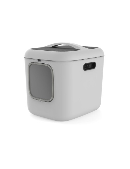 Bac à litière pour chats Rotho My Pet Biala XL Blanc Plastique recyclé