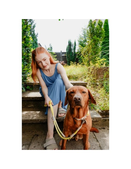 Laisse pour Chien Hunter MALIA Citron 1 x 200 cm