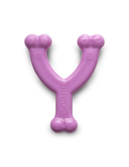 Jouet pour chien Nylabone WISHBONE Rose Poulet XS