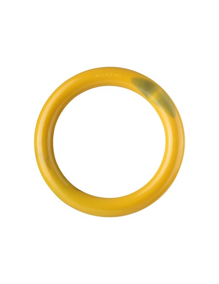 Jouet pour chien Nylabone Ring Jaune Hamburgers L