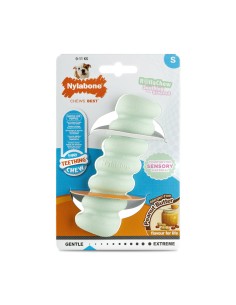Jouet pour chien Nylabone SENSORY TACTILE STICK Vert Beurre de cacahuètes Bacon S