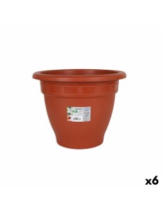 Pot Dem Squares Ronde Marron 30 x 30 x 23,5 cm (6 Unités)