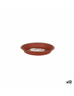 Sous-pot Dem Greentime Marron ø 14 x 2 cm (12 Unités)