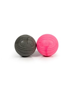 Boule pour animaux de compagnie Gloria PLAY AND RUN Gris Mousse TPR M 6,35 cm 2 Unités 2