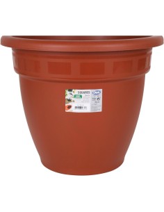 Pot Dem Squares Ronde Marron 35 x 35 x 28,5 cm (6 Unités) 2