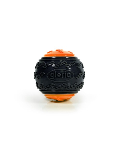 Boule pour animaux de compagnie Gloria PLAY AND RUN Orange TPR L 8,89 cm
