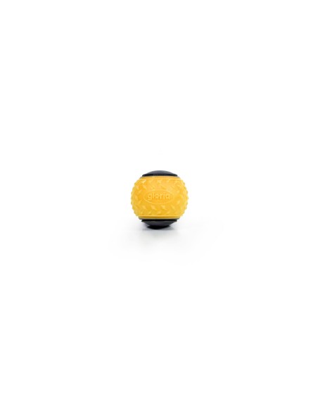 Boule pour animaux de compagnie Gloria PLAY AND RUN Jaune TPR M 6,35 cm 2 Unités