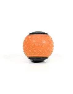Boule pour animaux de compagnie Gloria PLAY AND RUN Orange TPR M 6,35 cm 2 Unités 2