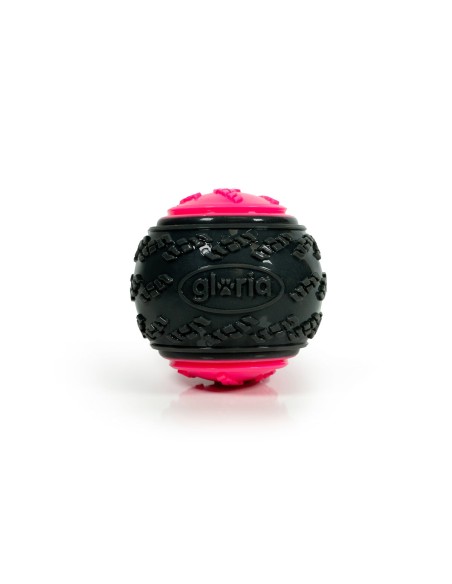 Boule pour animaux de compagnie Gloria PLAY AND RUN Rose TPR L 8,89 cm