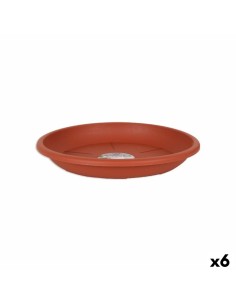Sous-pot Dem Squares Marron 24 x 2 x 3,2 cm (6 Unités)