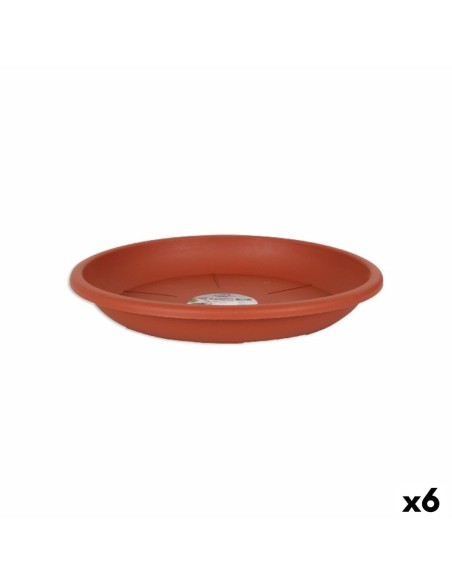Sous-pot Dem Squares Marron 24 x 2 x 3,2 cm (6 Unités)