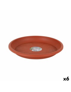 Sous-pot Dem Squares Marron 32 cm (6 Unités)