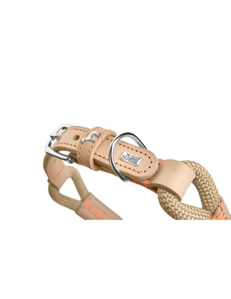 Collier pour Chien Hunter Malia Beige M/L 45-54 cm