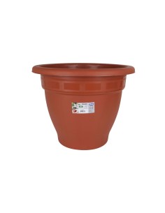 Pot Dem Squares Plastique Marron Ø 50 cm (6 Unités) 2
