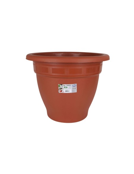 Pot Dem Squares Plastique Marron Ø 50 cm (6 Unités)