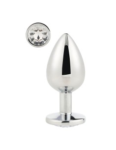 Plug Anal Dream Toys Gleaming Love Argenté 2
