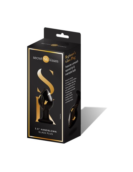Plug Anal Secret Kisses Noir (8,9 cm)