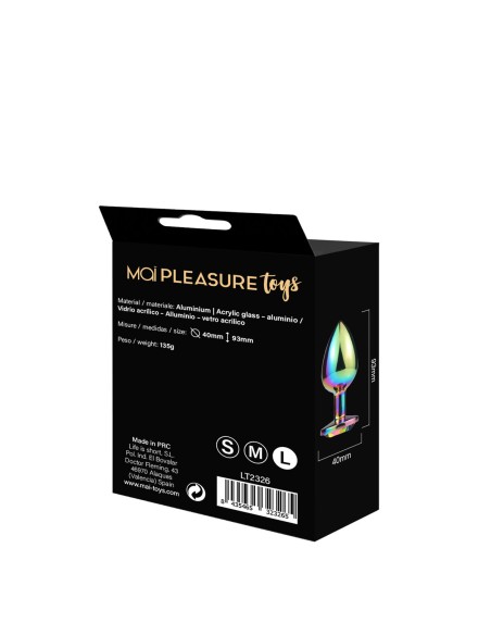 Plug Anal Attraction Mai Pleasure Toys Multicouleur