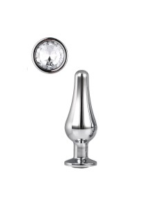 Plug Anal Dream Toys Gleaming Love Argenté