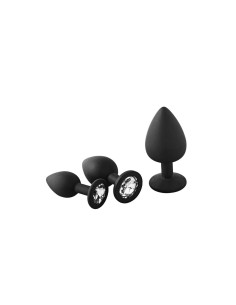 Plug Anal Dream Toys Fantasstic Noir 3 Pièces 2