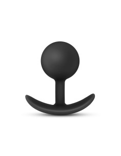 Plug Anal Blush Adventures Noir (8,9 cm) (7,6 cm)