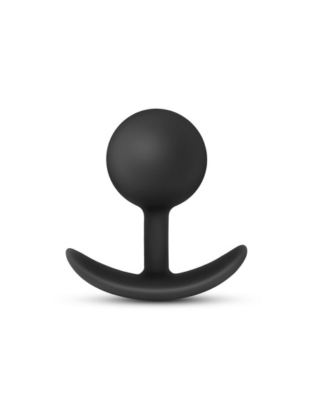 Plug Anal Blush Adventures Noir (8,9 cm) (7,6 cm)