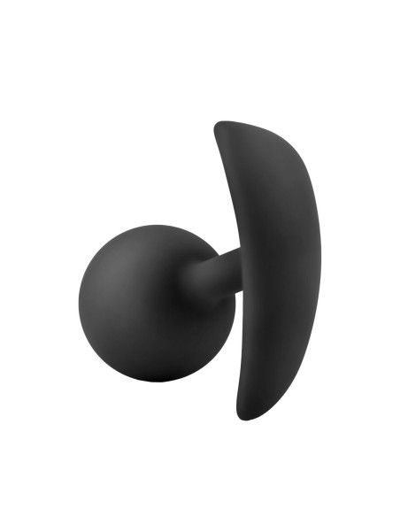 Plug Anal Blush Adventures Noir (8,9 cm) (7,6 cm)