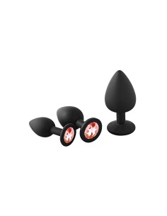 Plug Anal Dream Toys Fantasstic Noir 3 Pièces 2