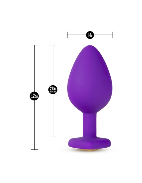 Plug Anal Blush Temptasia Violet (8,2 cm)