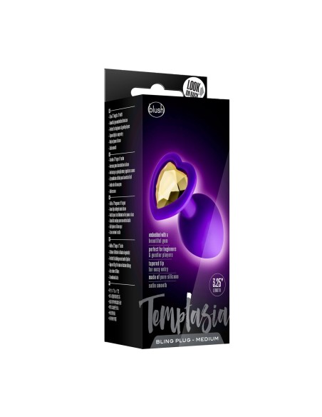 Plug Anal Blush Temptasia Violet (8,2 cm)
