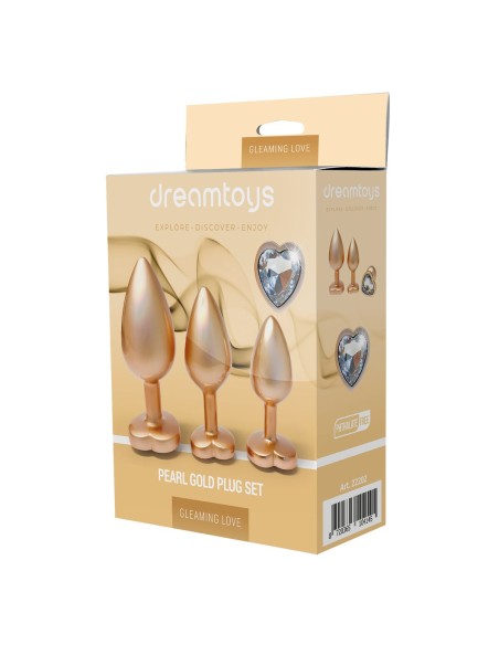 Plug Anal Dream Toys Gleaming Love Doré