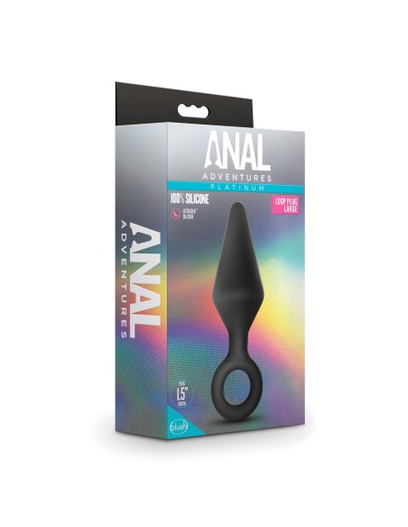 Plug Anal Blush Adventures Noir (8,2 cm)