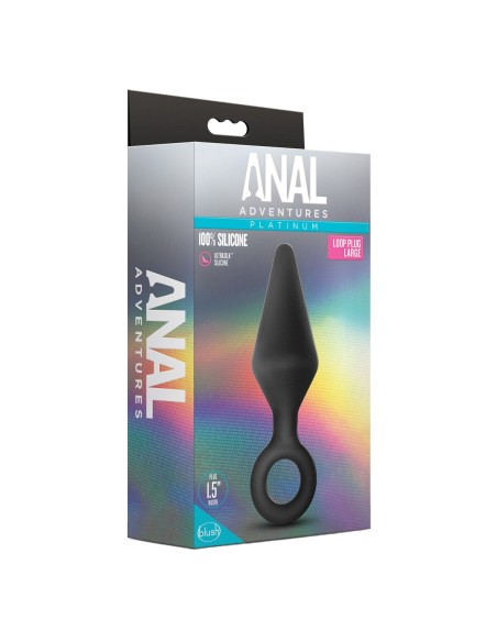 Plug Anal Blush Adventures Noir (8,2 cm)