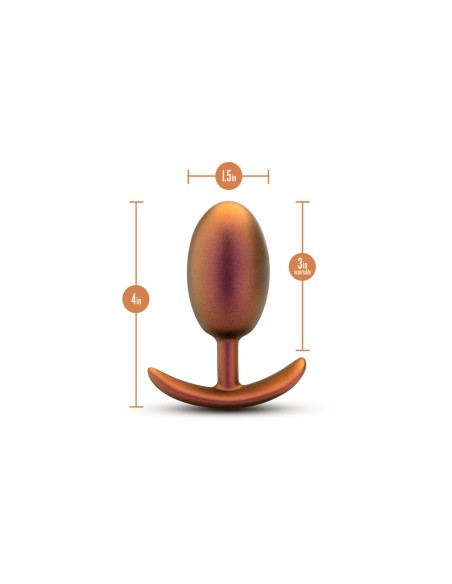 Plug Anal Blush Adventures Marron (7,6 cm)