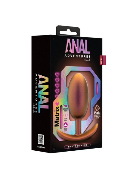 Plug Anal Blush Adventures Marron (7,6 cm)