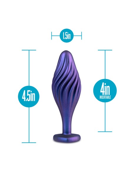 Plug Anal Blush Adventures Violet (10,1 cm)