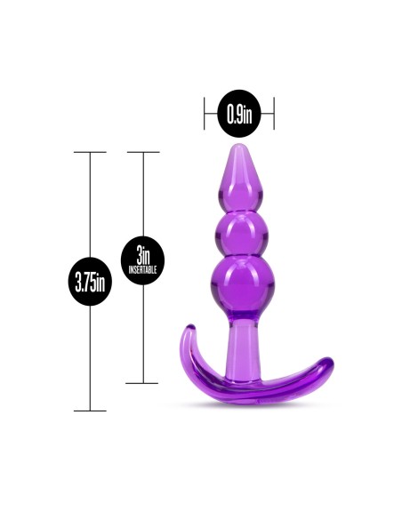 Plug Anal Blush B yours Violet (9,5 cm) (6,9 cm)